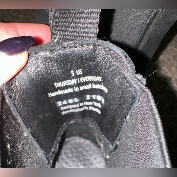 Thursday Everyday Leather Boots size 5 - Picture 4 of 5